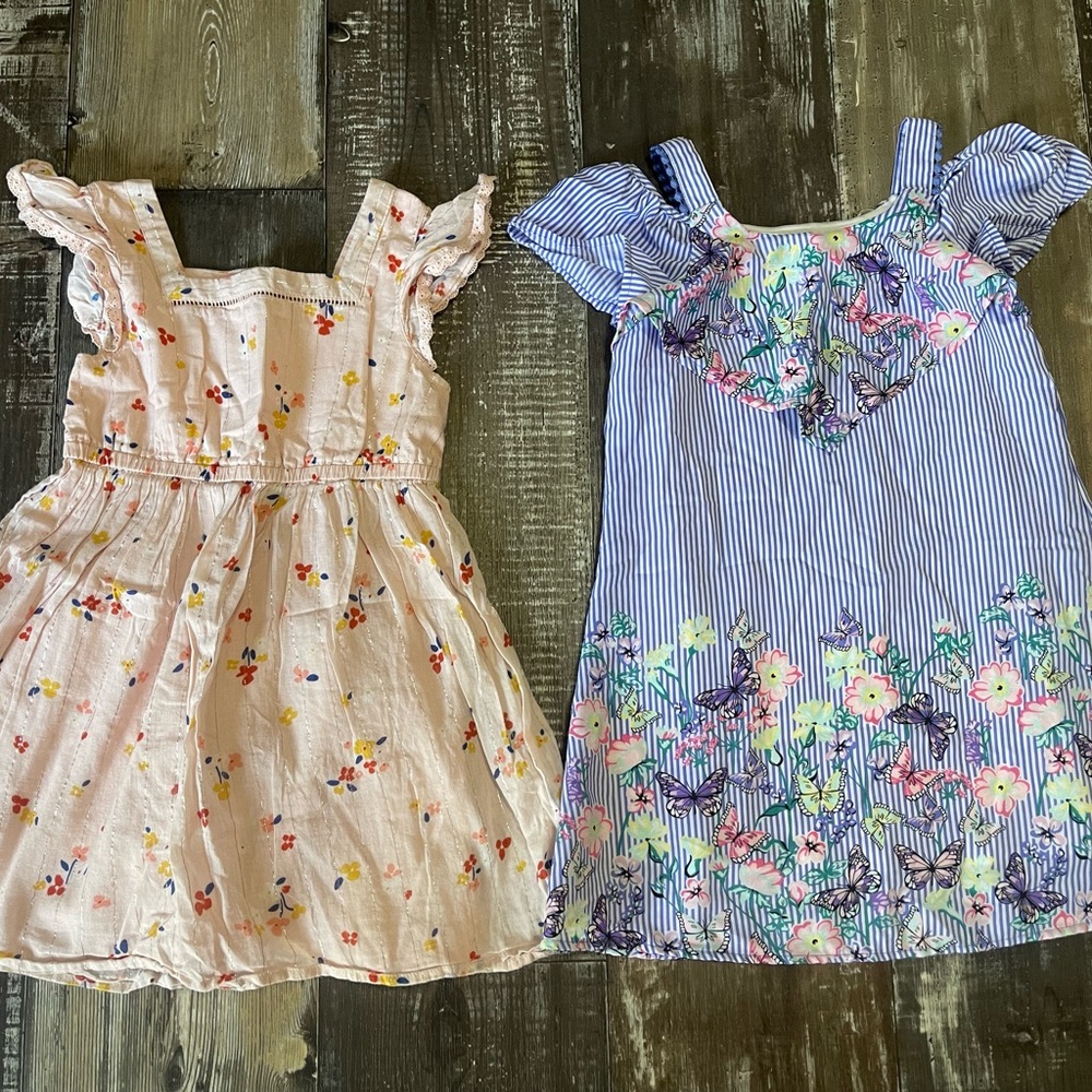 Girls Floral Summer Dress bundle